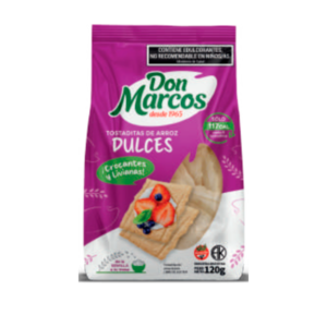 TOSTADAS DULCE 12X120 DON MARCOS