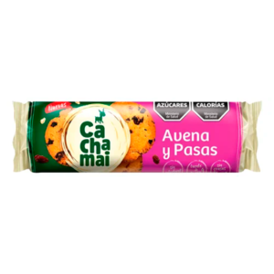 GALLETITA GRANIX AVENA Y PASAS 24X160gr CACHAMAI