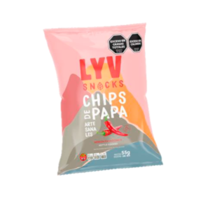 CHIPS PAPA MERKEN 14X60 LYV SNACK