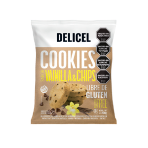 COOKIES VAINILLA & CHIPS 20X200 DELICEL