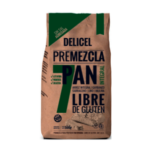 PREMEZCLA SIN TACC PAN INTEGRAL 12X500 DELICEL